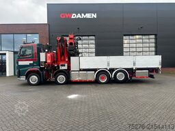 Volvo FH 520 8x2 Effer 850 + Fly jib, winch Euro 5