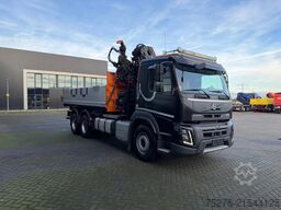Volvo FMX 460 6x4 3 zijdige Kipper/ Hiab 288 E-6,Winc...
