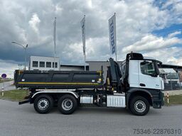 MERCEDES-BENZ Arocs 2545 Kipper/Kran/6x4-4/Lenkachse/128 tkm