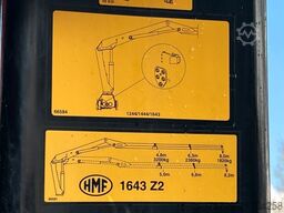 MAN 32.400 Abroller +HMF Kran +Greifer +Lenkachse