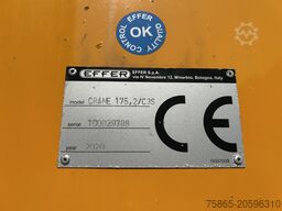 DAF LF 320 FA 19T + Burg BPM 0018 Trailer / Effer 1...