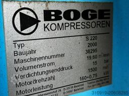 BOGE S 220 (160kW, 15 bar, 19.60 m³/min)