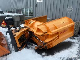 Schmidt folding wing snow plough