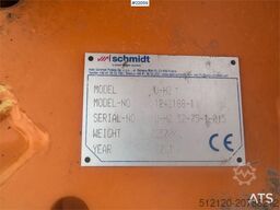 Schmidt U-H2 folding wing plough