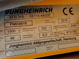 Jungheinrich EFG 215 4.8m/ 1826mh