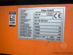 ATLAS 160 W **Löffelpaket + Greifer**