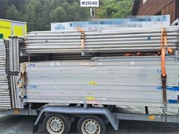 Temared scaffolding trailer 3.5 t w/ 364 m2 scaffo