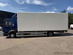 Renault D 12 LOW P4X2  210E6 / PLYWOOD GESLOTEN LAADBAK...