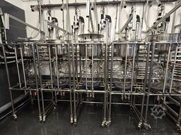 Sonstige Vakuumfiltrationsanlage 5x Buchner-Nutsche