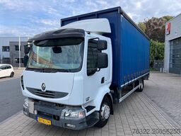Renault MIDLUM 220-12 L E5 SCHUIFZEIL + LAADKLEP / SLAA...