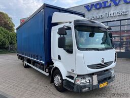 Renault MIDLUM 220-12 L E5 SCHUIFZEIL + LAADKLEP / SLAA...
