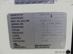  Meditec Reinhardt Thyzel CLU 40 E Laser mit Bedientafel