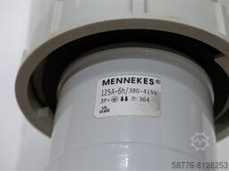 Mennekes 364 Wandstecker 125A-6H/380-415V