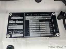 Volvo FH 540 6X2 BAKWAGEN  + FASSI 545 RA.2.26 KRAAN/...