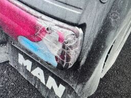 MAN TGX 18.510 beschädigt / damaged