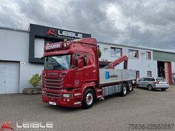 SCANIA R580*Baustoff*HMF/Funk*Lift/Lenk*2xTank1000l*