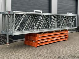 Dexion P 90 / Regallänge: 28,00 lfm. / St.: 6.000 x 1.100mm / Tr.: 3.000 mm