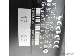 Vogel SKF Kolbenpumpe KFG10-5W2-S1-486 Grease/Fett NLG12 SN: