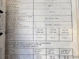 MERCEDES-BENZ 1417 AK Allrad Palfinger Montagekran 17,7m 64TKM