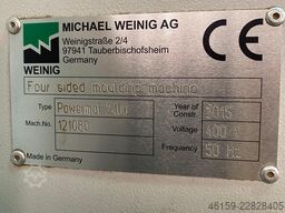 Weinig Powermat 2400  (7 spindle 50mm)