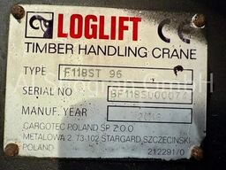 Volvo FH 16.750 8x2 / Loglift BF118S / Eu6