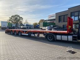 KÄSSBOHRER Mega Tele HD Plattform Auflieger mit Radmulden