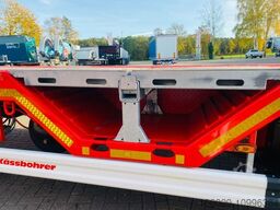 KÄSSBOHRER Mega Tele HD Plattform Auflieger mit Radmulden
