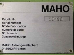 MAHO MH 800C SK40 24 Aufnahmen