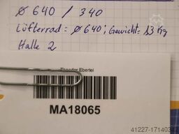 Multifan 6E63  Lüfterrad Ø 630 mm