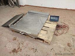 Floor Scales Stainless Steel with Ramp KPZ 52E-9-1