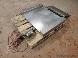 Floor Scales Stainless Steel with Ramp KPZ 52E-9-1