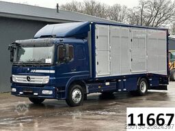 MERCEDES-BENZ Atego 1222L 4x2 BL 1.Stock Menke Viehwagen