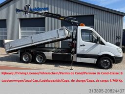 Mercedes-Benz Sprinter 516 CDI Clixtar, HIAB Kraan/Crane/Kran...