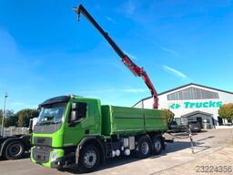 VOLVO FE 350/6x2/Kipper/Kran/Schnecke/Gelenkt