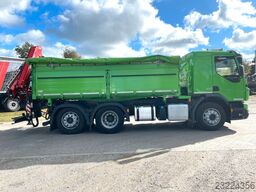 VOLVO FE 350/6x2/Kipper/Kran/Schnecke/Gelenkt
