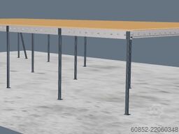 10x20m Lagerbühne , Belastung : 500kg/qm Unterkante: 3m ,ca. 200qm , Systembühne