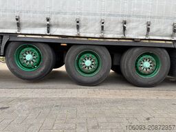 Krone 3-ass schuifzeilen oplegger