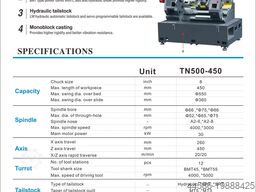 Gremat  TN500‑450 STAR TN (C-Achse + Siemens 828D)