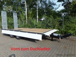 Möslein TTT 13- 5,28 Weiß  Neuer 13 t Tandemtieflader