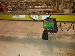 Stahl Portalkran Brückenkran Kettenzug NL 500Kg Stahlbau 9 x 5,7m IPE300 HEA200