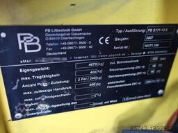 PB LIFT S171-12E Electric, 17.3m Working Height, 400k