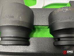 Diversen Gereedschaspkoffer doppen + sleutels 34-50mm