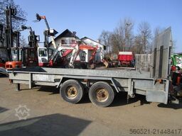 Müller Tandemanhänger mit 8 Ton. NL mit Rampe