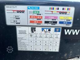 D-TEC FLEXITRAILER / 45FT HC MULTI / BPW + drumbrakes...