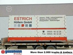 Pritschenaufbau mit Plane