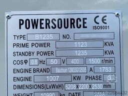 Baudouin 12M33G1250/5 - 1235 kVA Generator - DPX-19883