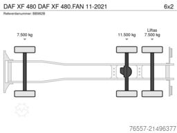DAF XF 480 DAF XF   11-2021