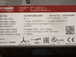Beckhoff AX5106-0000-0200