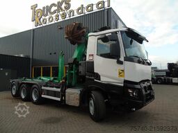 Renault C 480 + BOB 165S2 + HOOK + 8X4 + NEW NEW! 146KM