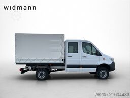 Mercedes-Benz Sprinter 319 CDI 4x4 Doka Pritsche  Klima LED AHK